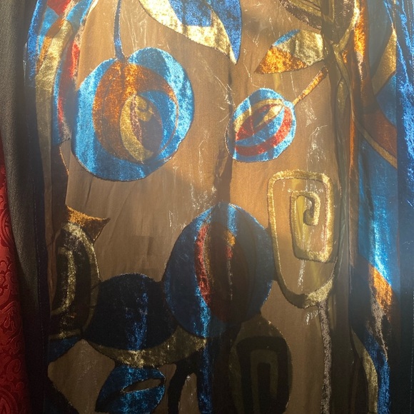 NWOT Nordstrom Velvet & Silk Shimmering Long Scarf